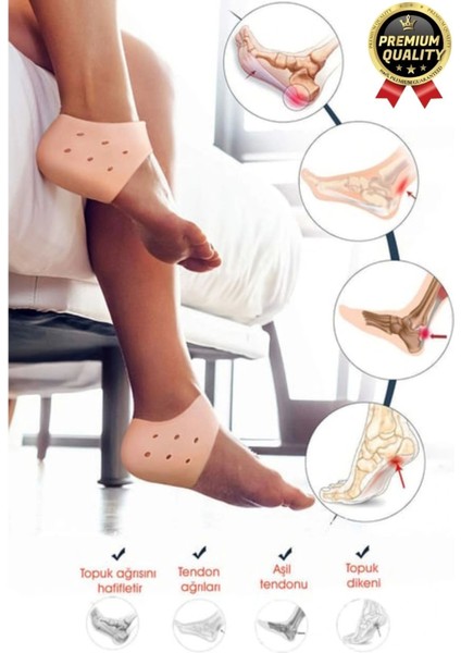 Tabanlık Gömlek Topuk Çorabı Bunyon 1 Çift indirimleri