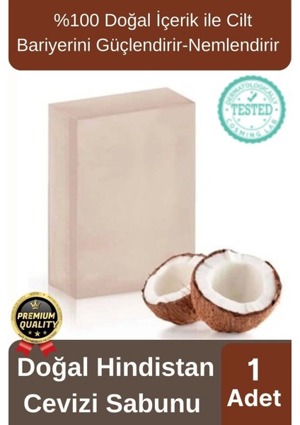 Hindistan Cevizi Sabunu 1 Adet