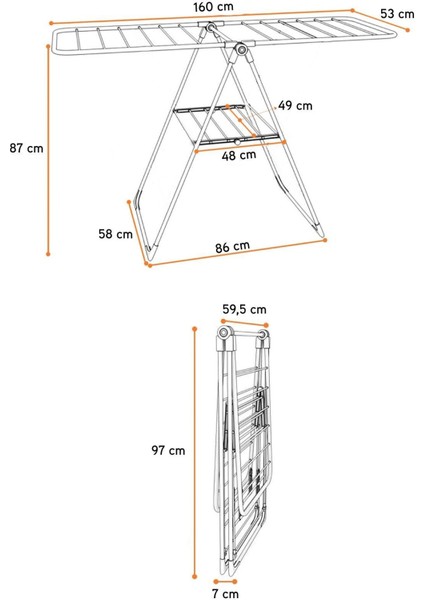 Extra Kalın Borulu Çamaşır Kurutma Askısı Çamaşır Kurutmalık Askılık Yeşil indirimleri