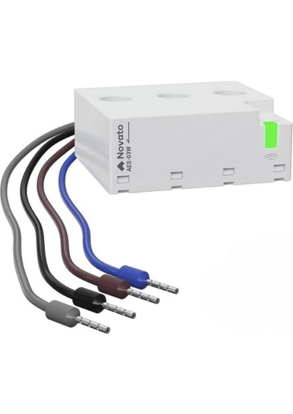 Akıllı Enerji Ölçer - 63A Tuya, Smart Life Uyumlu (AES-03W)