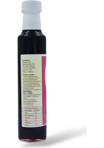 Karadut Özü 250 ml (Pestisit Analizli) indirimleri