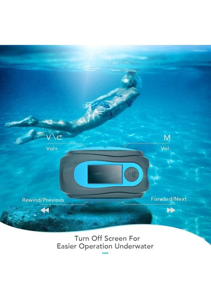 64GB Klipsli Mp3 Çalar, Su Geçirmez, Fm Radyo Destekli, Spor ve Outdoor Kullanım fırsatları