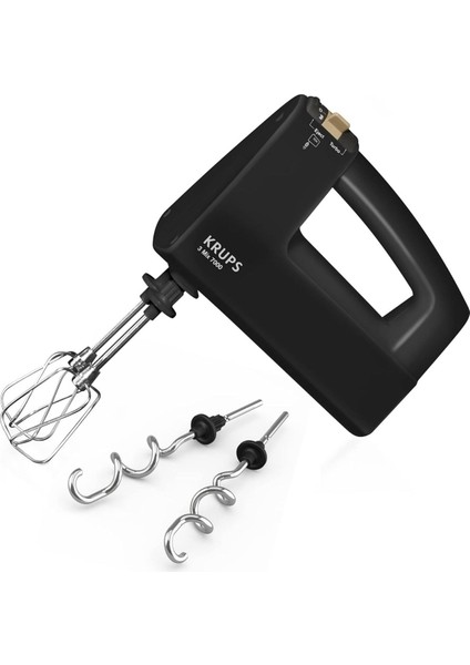 3 Mıx 7000 El Mikseri, 500w, 60. Yıl Özel Seri, Hız Kontrolü, Çelik Çırpıcı Ve Hamur Kancası