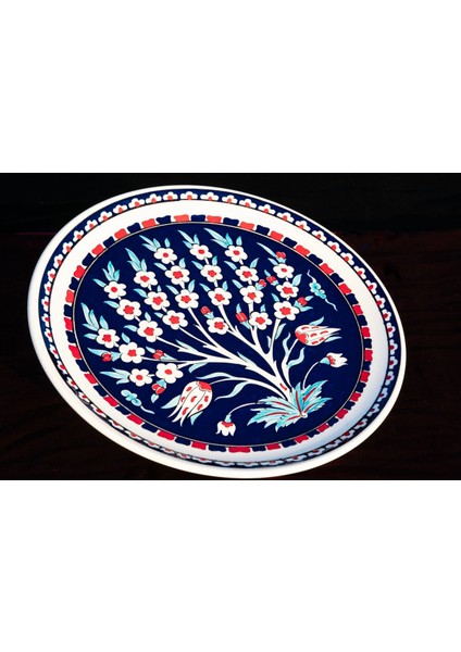 Iznik Çini Tabak El Işçiliği
