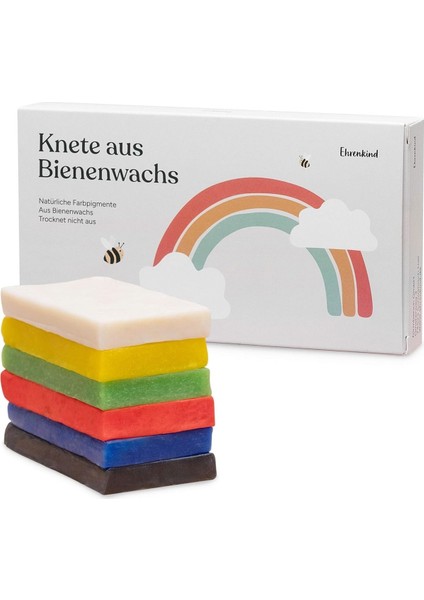 Doğal Arı Mumlu Oyun Hamuru Kurumaz Zehirsiz Organik Çocuk Hamuru 3+ Yaş