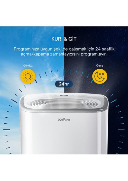 12L/GÜN Nem Alma Cihazı, Otomatik Nem Sensörü fiyatları