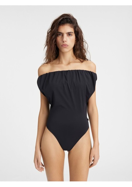 Drapeado Bikini Siyah Renk ve Xxs'den L'ye Seçenekler ile Şıklık