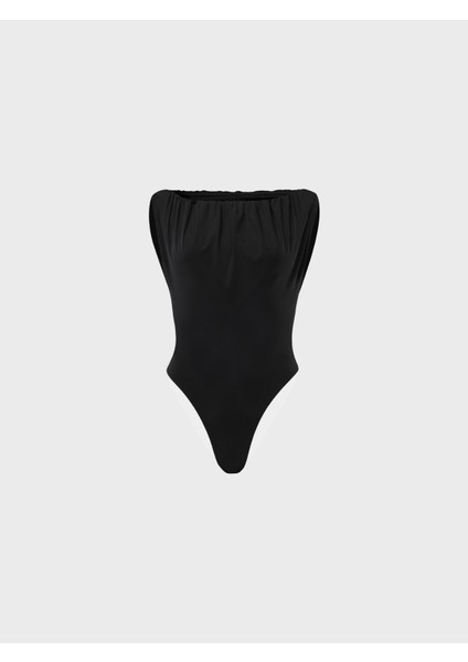 Drapeado Bikini Siyah Renk ve Xxs'den L'ye Seçenekler ile Şıklık