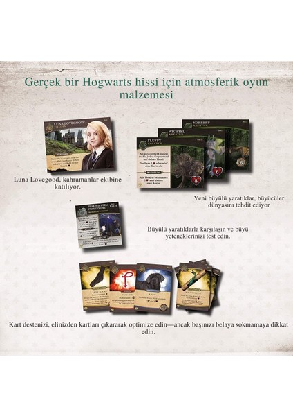 Harry Potter Hogwarts Battle Almanca Genişleme Paketi, Işbirlikçi Deste Oluşturma Oyunu (11+ Yaş)