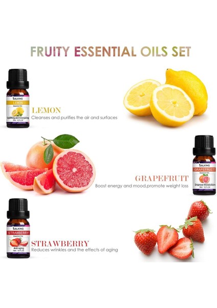 Uçucu Yağ Seti 12x10ml, Aroma Terapi Yağları