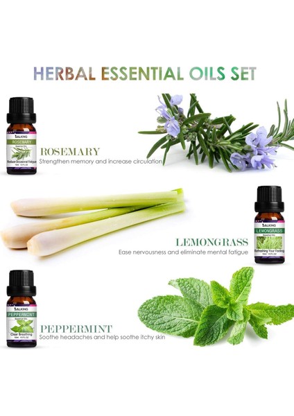 Uçucu Yağ Seti 12x10ml, Aroma Terapi Yağları