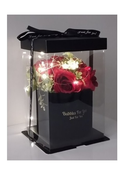 LED Işıklı Kırmızı Sevgililer Günü Hediyesi