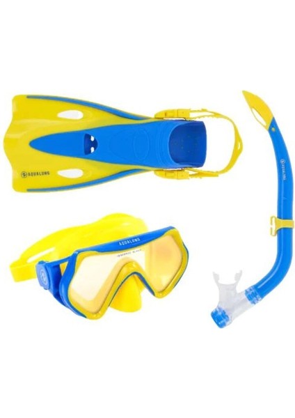 Çocuk Dalış Seti, Buğu Önleyici Maske ve Ergonomik Şnorkel