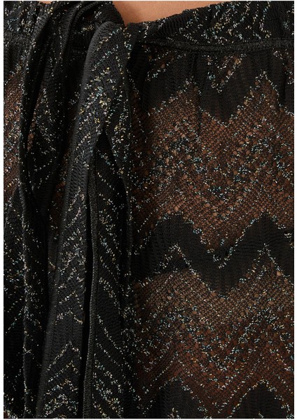 Metallic Dantel Örgü Pareo fırsatları