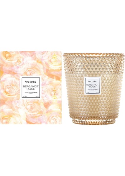 Bergamot Rose 5 Fitilli Hearth Mum