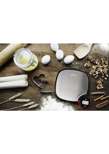 Kitchen Ecomaster Dijital Mutfak Terazisi 5 Kg Kinetik Enerjili Pilsiz Kullanım fırsatları