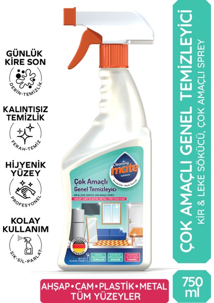 Cleaning Mate Ultra Güçlü Çok Amaçlı Genel Temizleyici