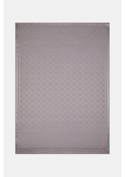 Özel Seri Monogram Jakarlı Şal 40830-GRI