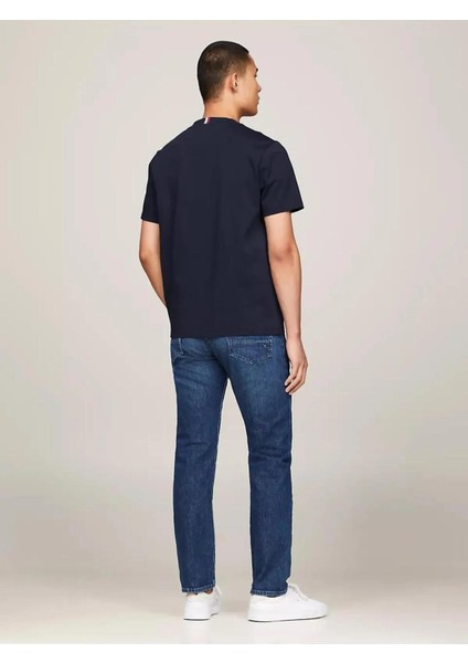 Tommy Hilfigerlaurel Multıcolour Tee Erkek T-Shirt MW0MW34393DW5
