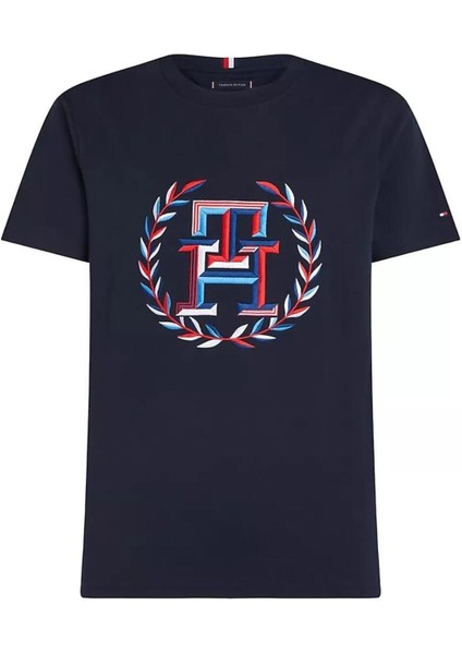 Tommy Hilfigerlaurel Multıcolour Tee Erkek T-Shirt MW0MW34393DW5