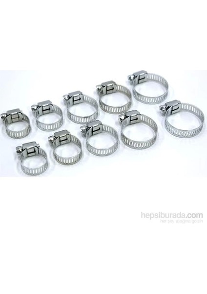 10 Değişik Kelepçe Seti Clamp Set