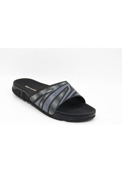 Napoli-8 Erkek Terlik - Siyah modelleri