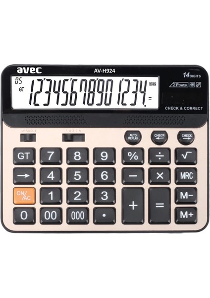Avec AV-H924 Hesap Makinesi