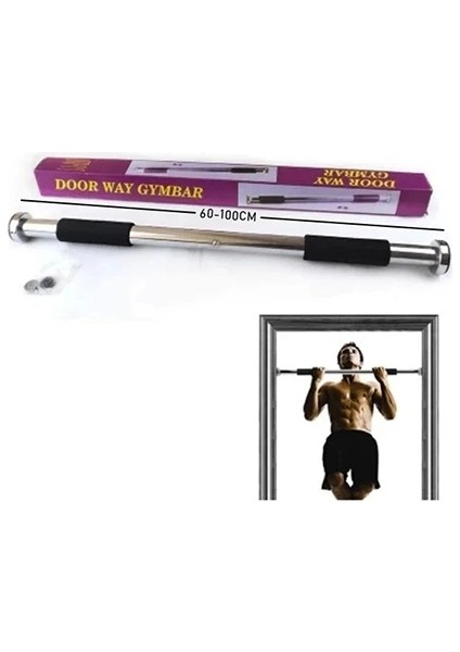 Kısa 62-100CM Barfix Door Way Gym Bar Kapı 100KG (4887)
