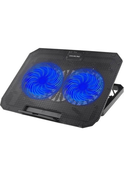 N99 Çift Fanlı Laptop Soğutucu - 8 Kademeli Standlı Notebook Soğutucu