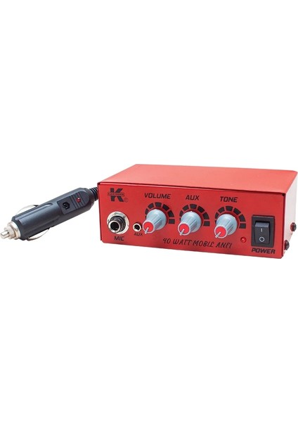 Pazarcı Anfisi 12 Volt Mini-50 Watt (Metal Kasa) -Tda 2003 Lü Plenty (4887)