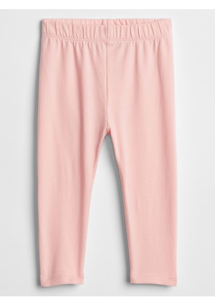 Kız Bebek Pembe Pull-On Legging Tayt