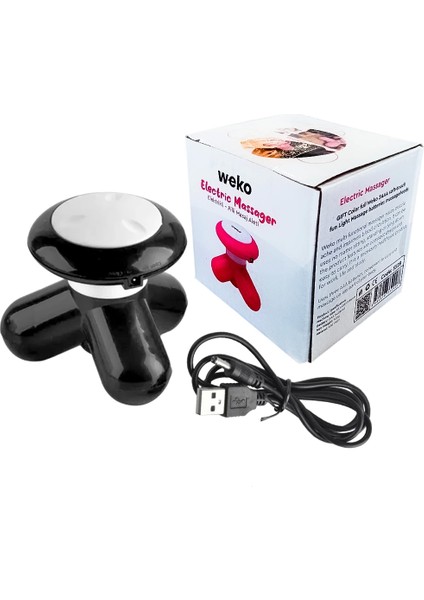 WK-5528 Pilli USB Kablolu Masaj Aleti (Om-44) (4172) fırsatları