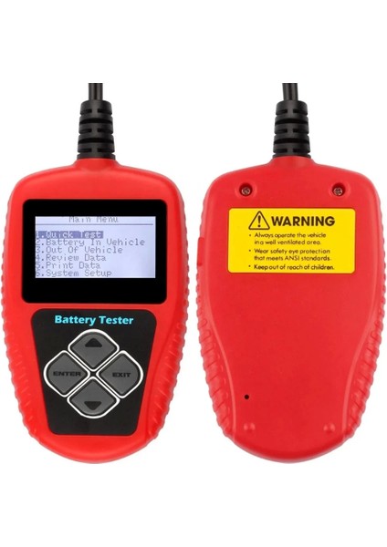 12V 30-220AH Akü Test Cihazı BA101 (4172) fiyatları