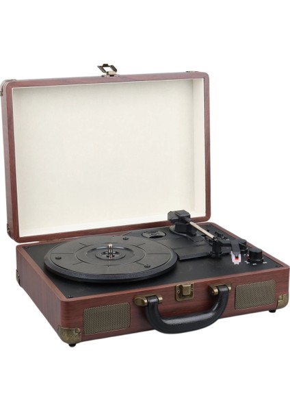 Retro Vintage Çanta Pikap - Radyo - Bluetooth - USB Mp3 Çalar 350X255X115MM (4887)