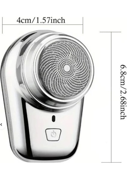 Mini Shaver Sıfır Sakal Taşınabilir Şarjlı Tıraş Makinesi Ipx6 Korumalı (4887) modelleri