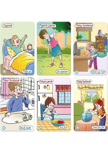 Bir Günüm Günlük Eylemler Daily Routine 50 Picture fiyatları