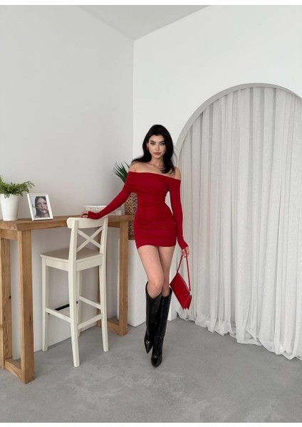 Tefs Straplez Elbise Yeni