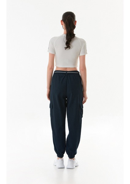 Kemerli Kargo Cepli Jogger Pantolon