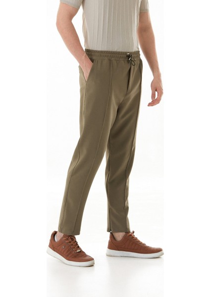 Beli Lastikli Çimalı Jogger Pantolon