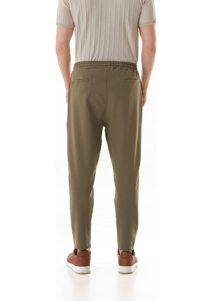 Beli Lastikli Çimalı Jogger Pantolon