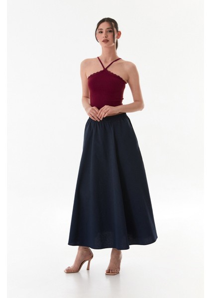 Fitilli Çapraz Askılı Crop Body fırsatları