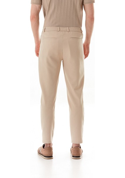 Beli Lastikli Bağlamalı Regular Fit Pantolon modelleri