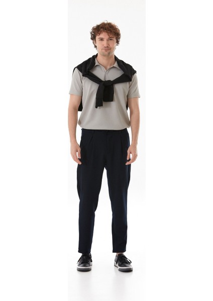 Beli Lastikli Bağlamalı Regular Fit Pantolon modelleri