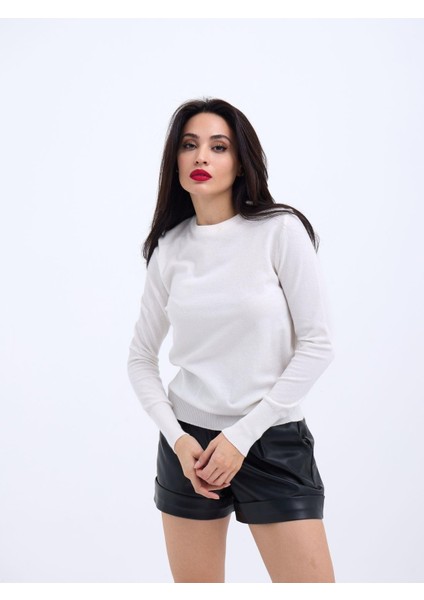 42281 Triko Salaş Kazak-Ekru