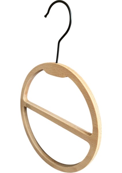 Ahşap Şal Askısı, Çap 18 cm , 2 Adet