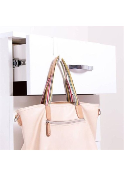 Natuzzi 2 Li Siyah Kapı Arkası ve Çekmece Pratik Askı 717545