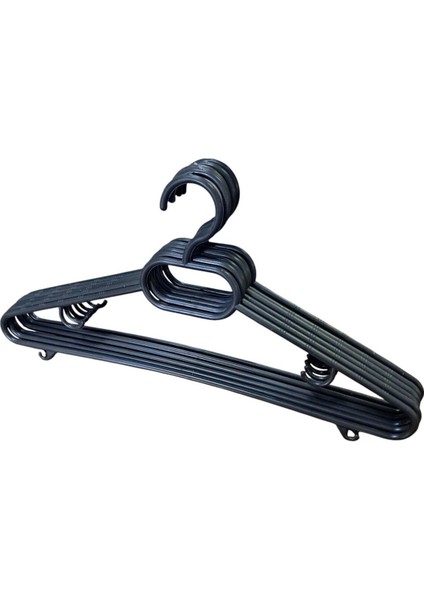 Kıyafet Askısı Ekonomik Elbise Askısı 6 Adet - Antrasit fiyatları