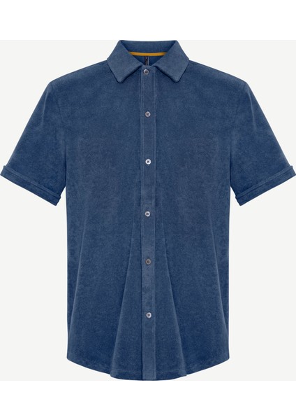 Kısa Kol Düğmeli T-Shirt