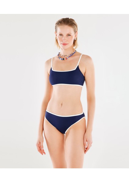 Kontrast Detaylı Bikini Alt
