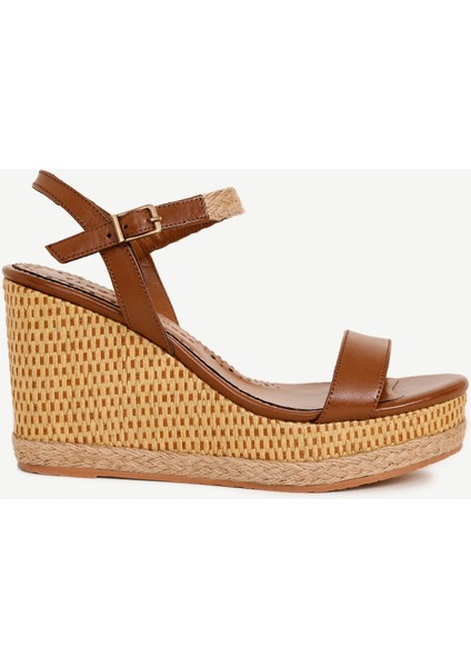 Ince Bantlı Dolgu Espadril
